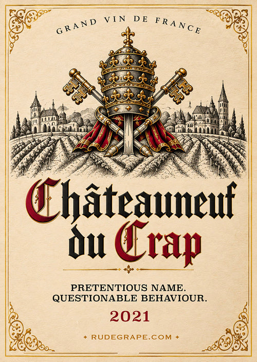 Chateauneuf Du Crap -  Pretentious Name, Questionable Behavior