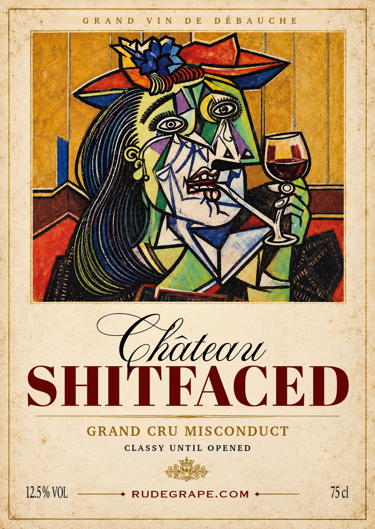 Chateau Shitfaced - Classy Until Opened